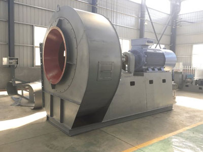 cement plant centrifugal blower