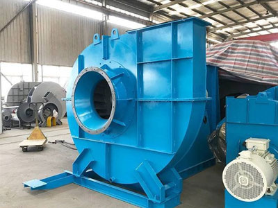 centrifugal blower for grate cooler