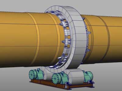 rotary kiln thrust roller